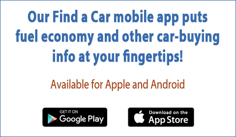 Our Find a Car mobile app puts fuel economy and other car-buying info at your fingertips! Available for both Apple and Android.