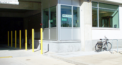 our new accessible front entrance at 405 N Goodwin Urbana, IL 61801