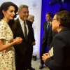 Secretary Pritzker George and Amal Clooney at Refugee Roundtable