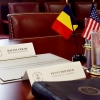 Preparations for meeting of Secretary Penny Pritzker and Romanian Prime Minister Dacian Ciolos.jpg