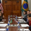 Secretary Pritzker and Brazilian Minister of Development, Industry and Foreign Trade Monteiro speak about the importance of the commercial relationship between the two countries.