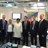 Secretary Pritzker and Deputy Secretary Andrews visit NIST&#039;s booth at Hannover Messe