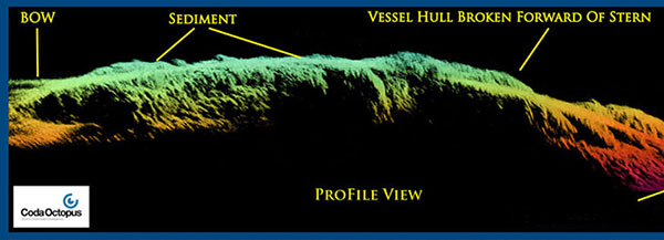 imagery from shipwreck expedition