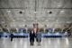 Defense Secretary Ash Carter and Air Force Secretary Deborah Lee James listen to the citation for her Distinguished Public Service Award, during James' farewell ceremony at Joint Base Andrews, Md., Jan. 11, 2017.  James took office as the 23rd secretary of the Air Force in December 2013. (U.S. Air Force photo/Tech. Sgt. Joshua L. DeMotts)