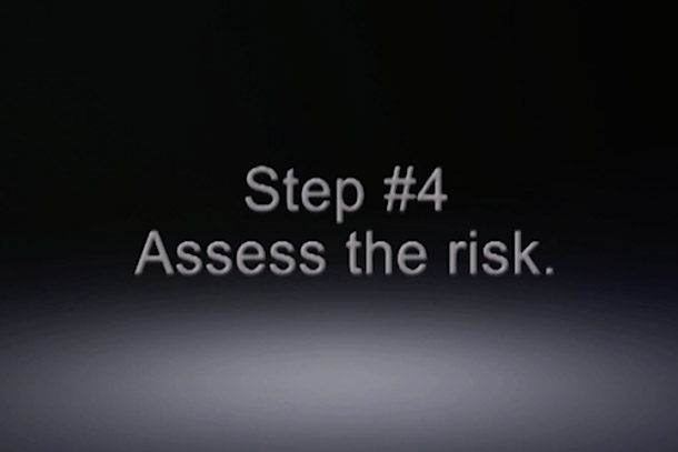 Step 4: Assess the risk
