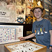 Jacob Marks, a homeschooler and volunteer at the Bradbury Science Museum