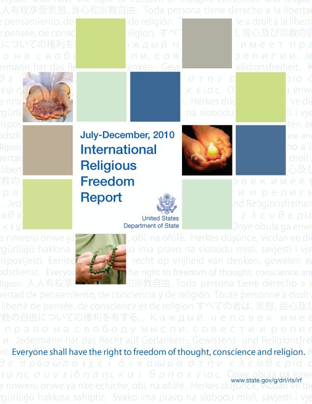 Annual Report to Congress on International Religious Freedom