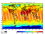 Sample MIRS Skin Temperature graphic