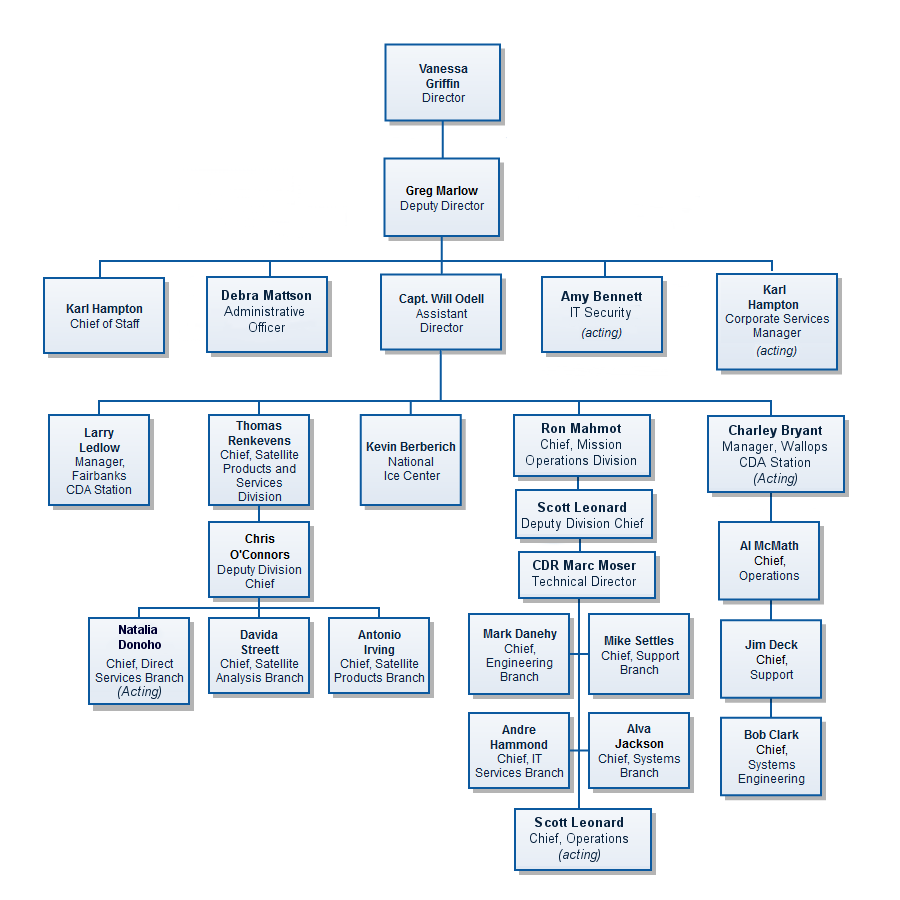 Graphic of Organization Chart