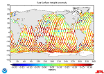 Sample Sea Surface height anomaly