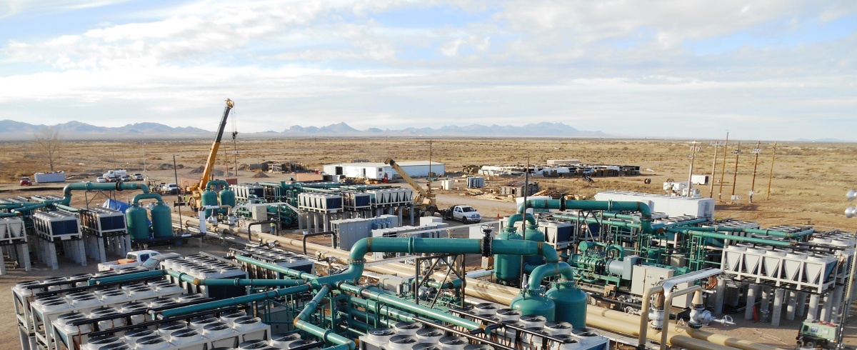 Geothermal energy in New Mexico. Photo courtesy Cyrq energy  