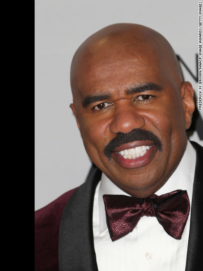 LOS ANGELES, CA - FEBRUARY 01:  Host Steve Harvey poses in the press room during the 44th NAACP Image Awards at The Shrine Auditorium on February 1, 2013 in Los Angeles, California.  (Photo by Frederick M. Brown/Getty Images for NAACP Image Awards)