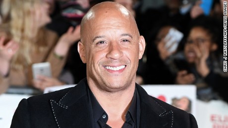 US actor Vin Diesel poses upon arrival to attend the European Premiere of the film &quot;xXx: Return of Xander Cage&quot; in London on January 10, 2017. / AFP / Chris J Ratcliffe        (Photo credit should read CHRIS J RATCLIFFE/AFP/Getty Images)