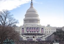 عکسی از کنگره آمریکا حین مراسم تحلیف رئیس جمهوری (عکس از شاتراستاک)