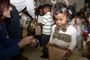 LRD employees pass out candy to children in the John Weld Peck Federal Building.