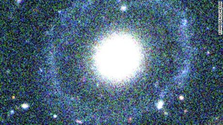 A false color image of PGC 1000714 New Galaxy.