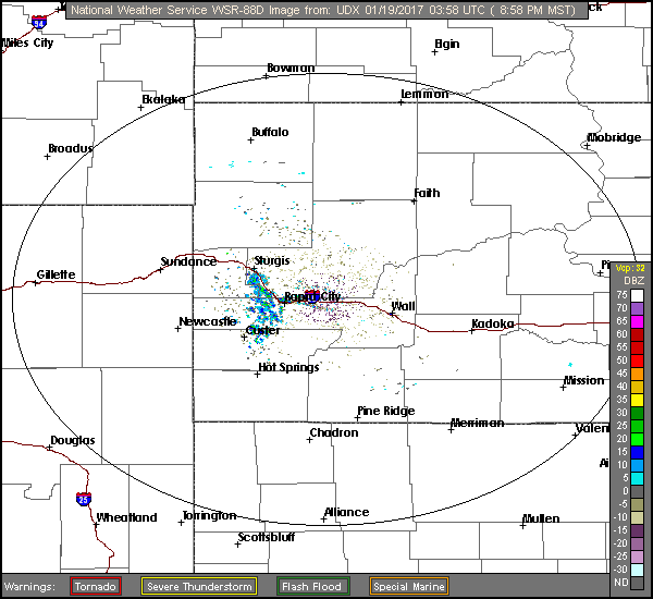 Local Radar Image