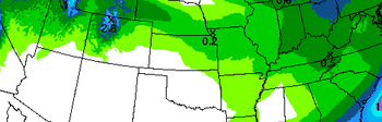 map of precipitation forecast 