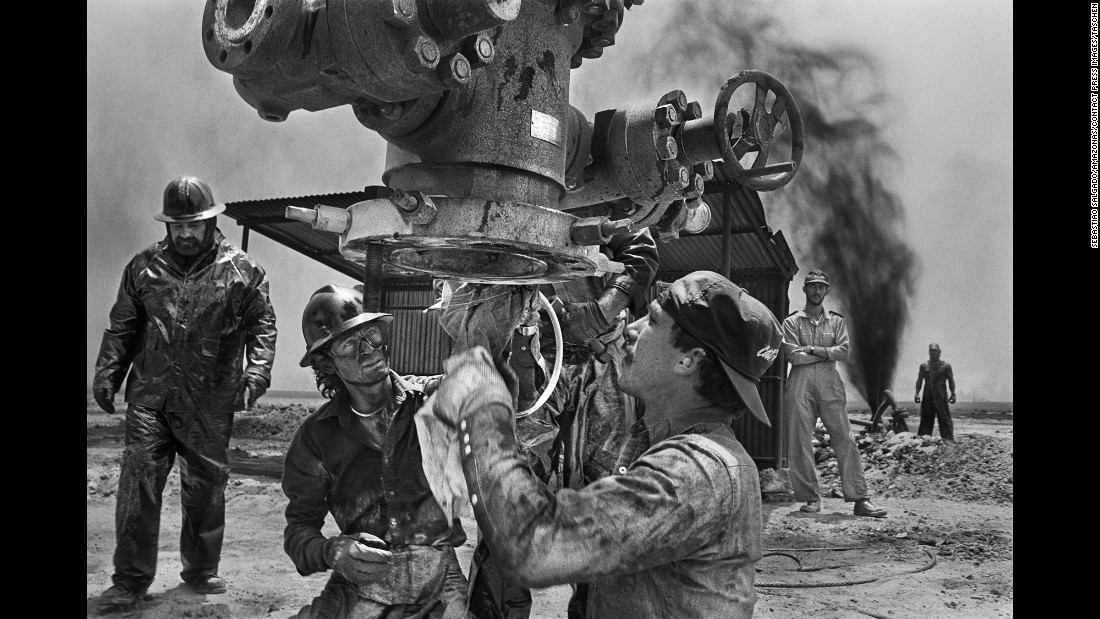 Many of the wellheads had to be repaired or replaced. &quot;It was a bit like trying to put a new faucet on a broken water pipe -- without turning off the water,&quot; Salgado wrote in his book.