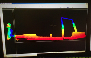 Bathymetry data collected so far