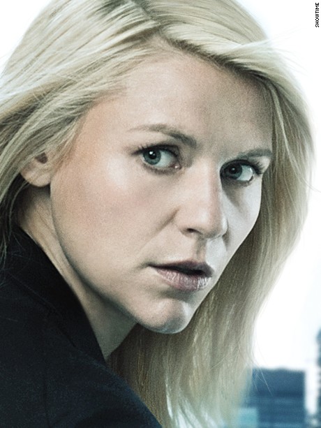 Claire Danes in a promo shot for Season 6 of &quot;Homeland.&quot;