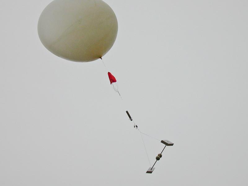 Weather balloon instrument package