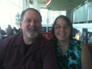 Me and Dad at Lunch