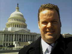 Allan Phipps at Capital Building in DC