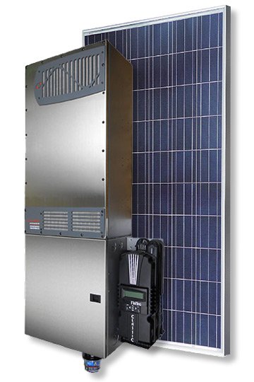 WSS 2.34 kW Grid‑Assisted Solar System with Outback Radian and 9 Astronergy 260 Panels System