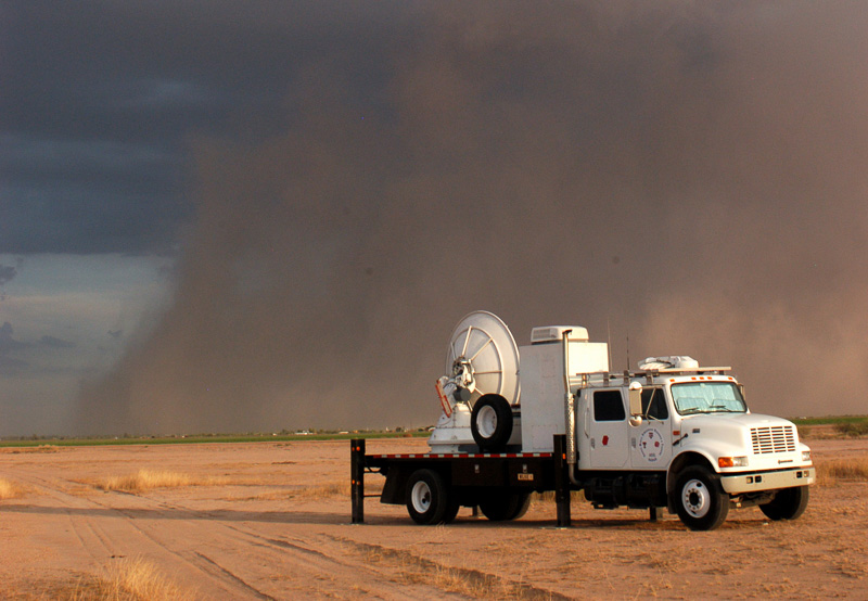 NSSL mobile radar in Arizona