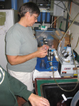 Water sample processing