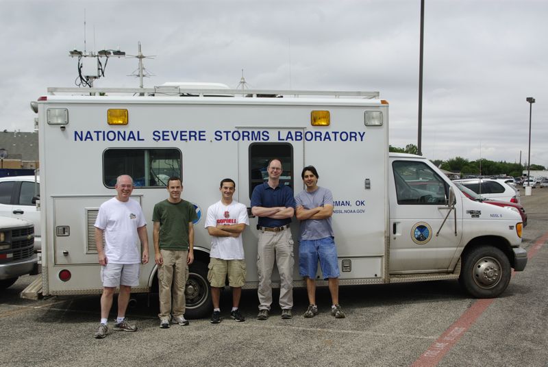 NSSL crew in the field