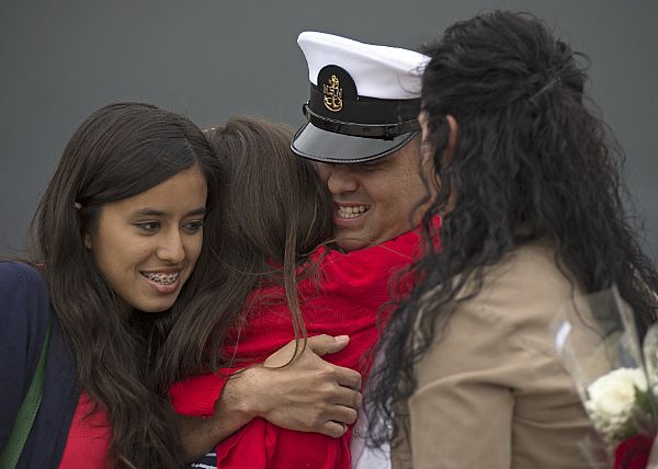 USS Spruance Homecoming