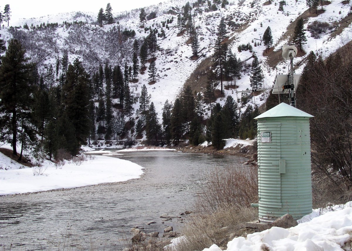 USGS streamgage 13185000, Boise River near Twin Springs, Idaho