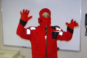 Survival suit for safety