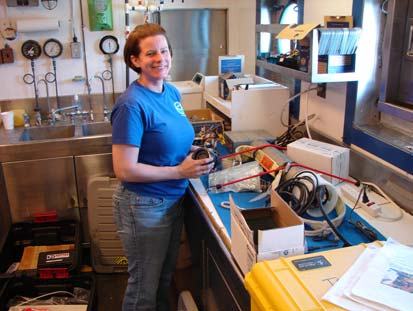 Lisa Bonacci, Chief Scientist/Research Fish Biologist, M.S. Marine Biology   “As a Fisheries Biologist at NOAA I work in applied science. Our research provides information that managers and policy makers use to make important decisions at a national level. These decisions help the United States keep our fisheries sustainable and at the same time protect our ocean ecosystems.”