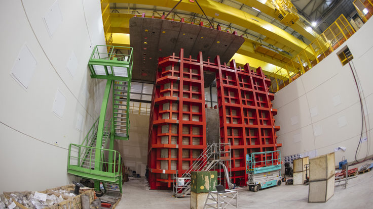 Image: DUNE prototype at CERN