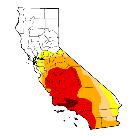 U.S. Drought Monitor - California DEWS