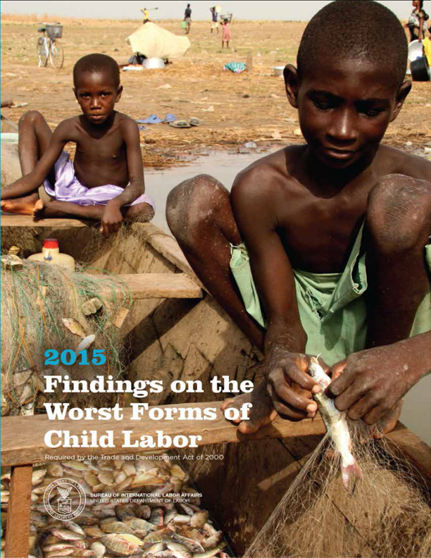 Findings on the Worst Forms of Child Labor report cover