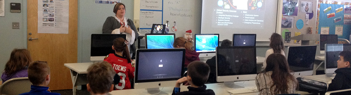 Deb Fredrick and Hour Of Code