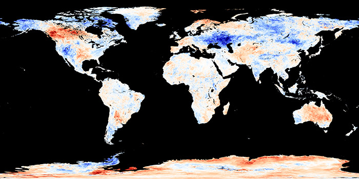 Land Surface Temperature Anomaly