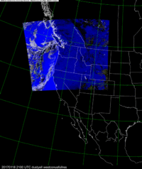 Dust (Yellow) West-CONUS 1 km