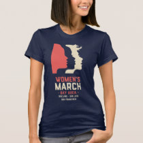 Women's March Bay Area - Women's Fitted T-Shirt