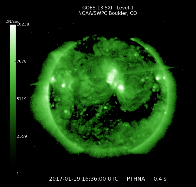 Solar X-Ray Imager Image