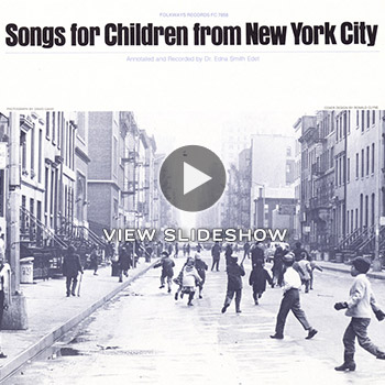 slide show of album covers - Selection of albums about New York City