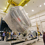 GOES-R Spacecraft Propulsion Module Arrives at Lockheed Martin