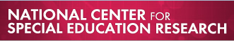 National Center for Special Education Research logo