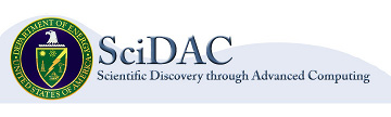 Logo for the U.S. Department of Energy SciDAC