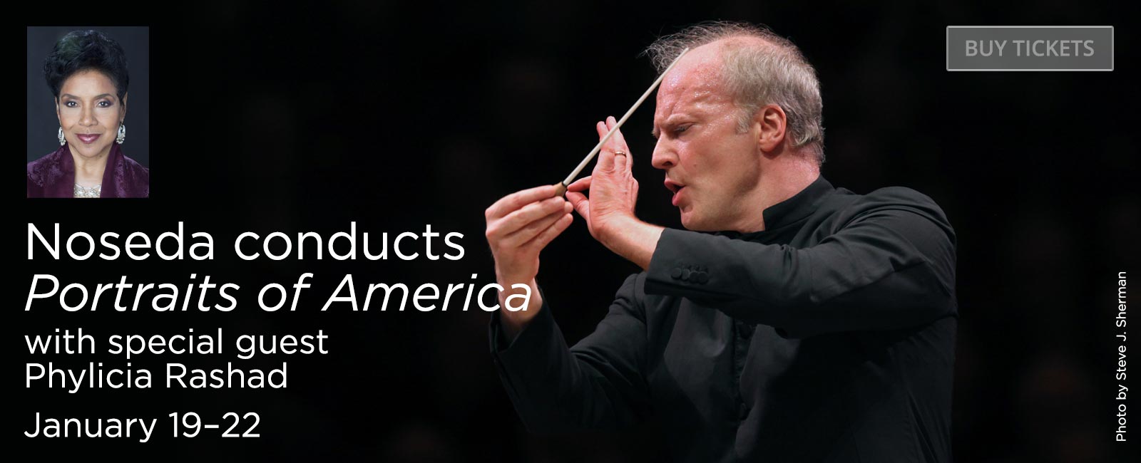 Noseda conducts Portraits of America with special guest Phylicia Rashad