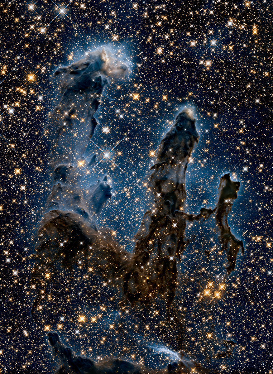 Pillars of Creation in IR